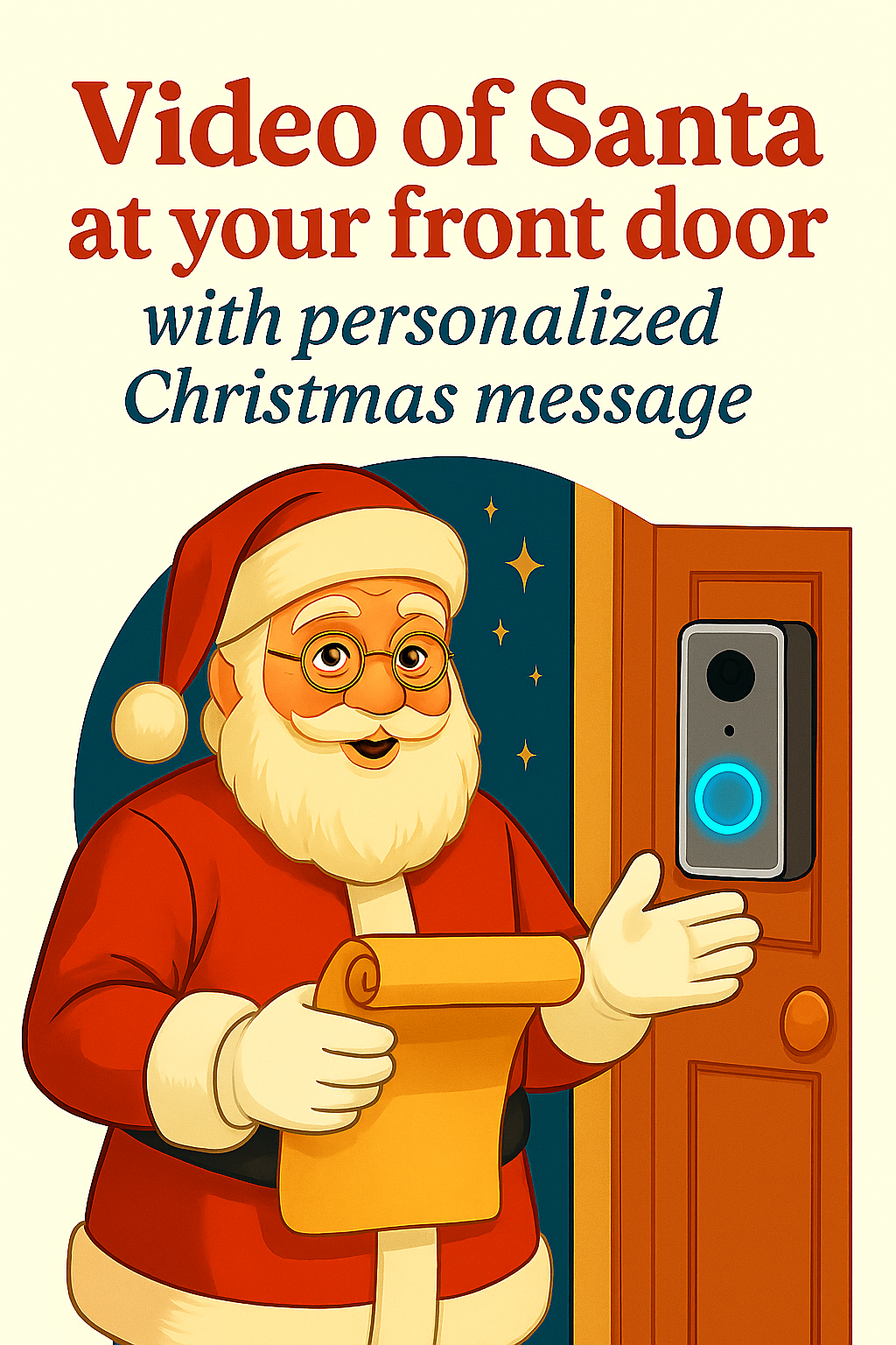 Santa’s Special Message at Your Door
